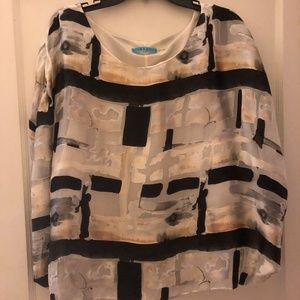 Flowy Silk Alice and Olivia Blouse